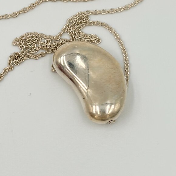 Authentic Tiffany & Co Elsa Peretti Large Bean Necklace - Picture 4 of 8